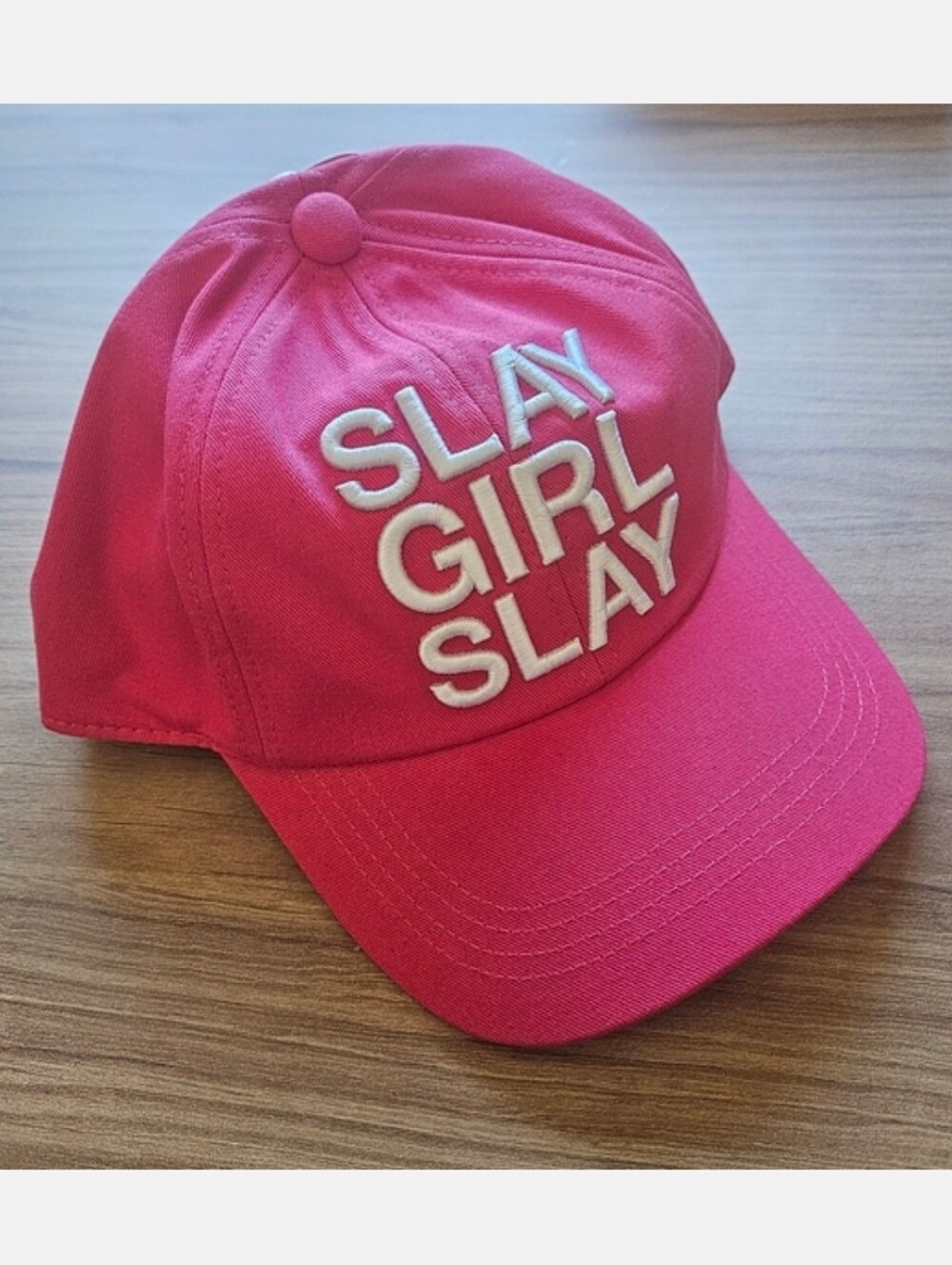 Queer Eye Magenta Pink "Slay Girl Slay" Snapback Baseball Cap